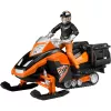 Bruder Snowmobile with driver