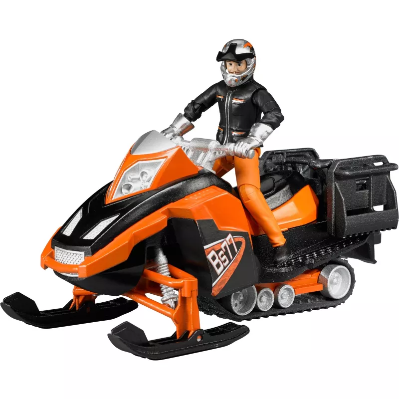 Bruder Snowmobile with driver