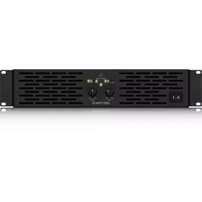 Behringer KM1700 audio amplifier Performance/stage Black