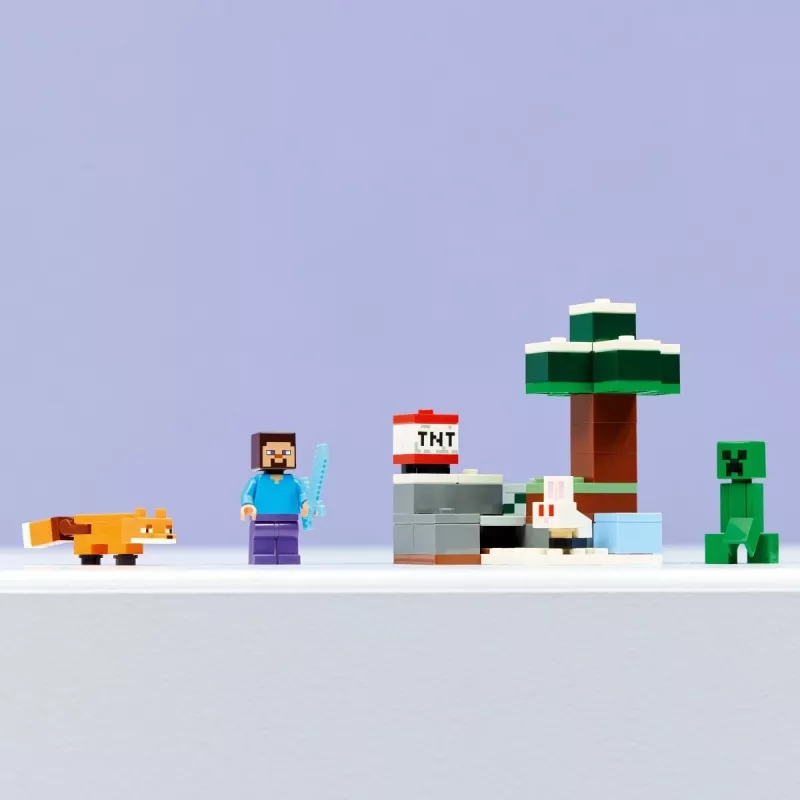 LEGO MINECRAFT 21583 Steve's Taiga Adventure