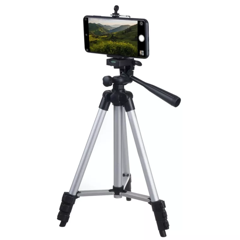 Tripod stand MACLEAN MC-164 adjustable height lightweight for cameras and smartphones