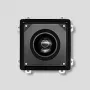 Siedle BCE 058-0 Bus Built-In Camera 180 Black (210010636-00)