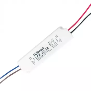 Power Supply 12V, 1.67A, 20W, IP67