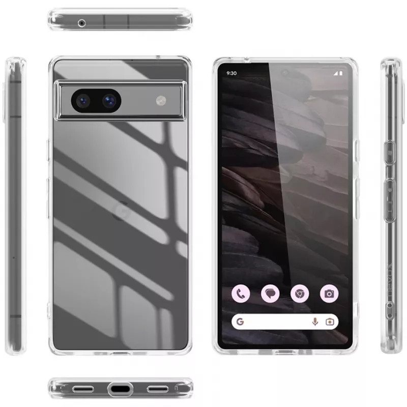 StyleShell SHOCKFLEX, Phone Case transparent, Google Pixel 8A