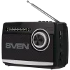 Speaker SVEN SRP-155, black (3W, Bluetooth, FM/AM/SW, USB, microSD, flashlight, battery)