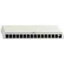 Patch Panel Rutenbeck PP-UM A-12 12-port surface-mountable, pure white