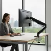 Maclean monitor mount, gas spring, 17-32, 2-10kg, black, MC-133