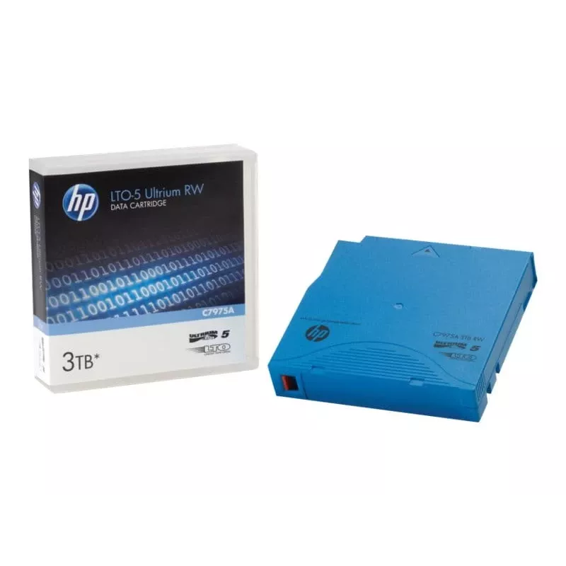 Hewlett Packard Enterprise HPE Ultrium Non-Custom Labeled Data Cartridge - 20 x LTO Ultrium 5 - 1,5TB / 3TB - etikettiert - Light Blue - Speichermedium (C7975AN)