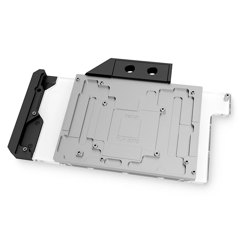 Water block EK Water Blocks Acrylic Copper Black Nickel Transparent