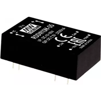 Power adapter/inverter MEAN WELL RSDW10H-03, 10 W, Input 43–160 V, RoHS, 16 g
