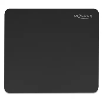 Mouse Pad DeLOCK 12149 Black 400x450 mm Rubber Non-slip Base