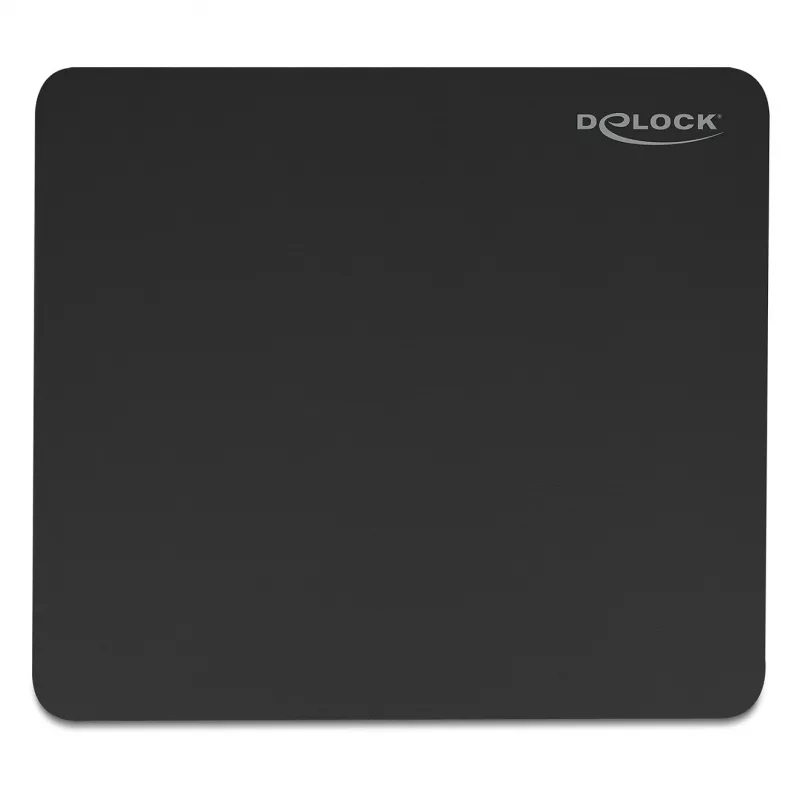 Mouse Pad DeLOCK 12149 Black 400x450 mm Rubber Non-slip Base