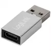 LogiLink AU0056 USB 3.2 Gen 1 Adapter USB Type-C Female Silver