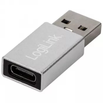 LogiLink AU0056 USB 3.2 Gen 1 Adapter USB Type-C Female Silver