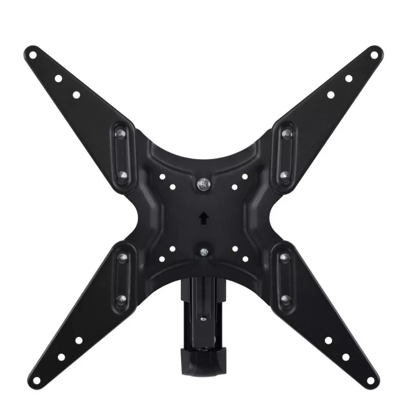 TV gas spring bracket MACLEAN MC-784 for 32–55 inch TVs, adjustable tilt and height, max load 21 kg, wall mount, black