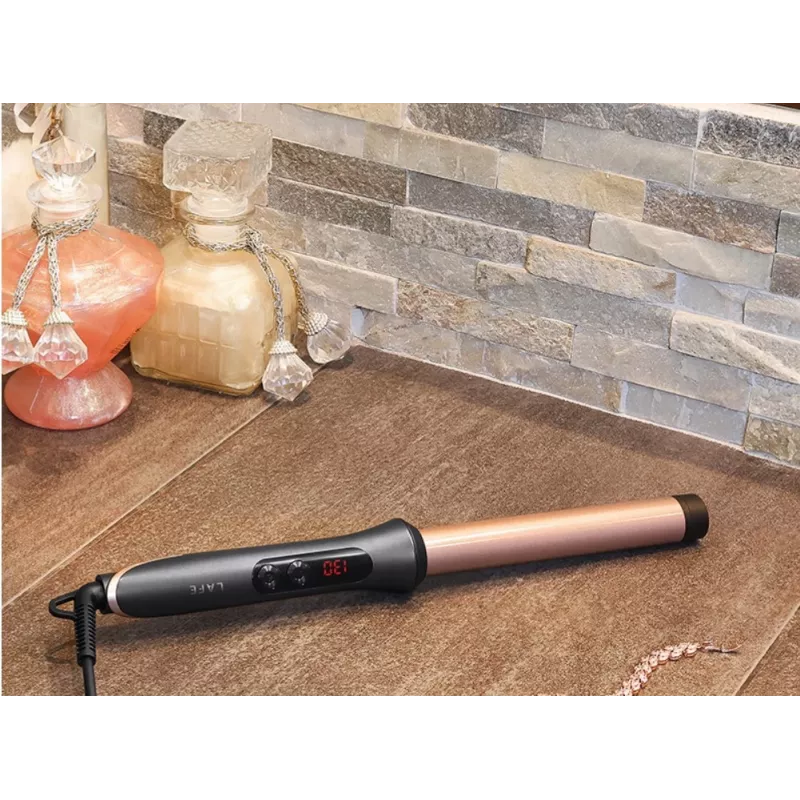Curling iron LAFE Sleek & Shine Curler 25 mm LAFLKA47571 – 25 mm barrel, electric hair curler
