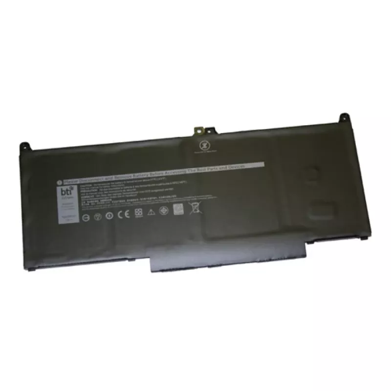 Replacement 4-cell laptop battery Origin for Dell Latitude 7300/7400/5300 — 7.6V 7890 mAh (Li‑Ion)