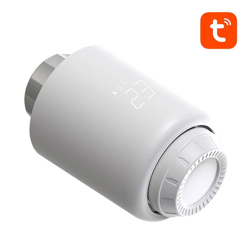 Smart thermostat radiator valve Avatto TRV07 Zigbee 3.0 — thermostat valve for radiators, Zigbee 3.0