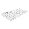 Logitech Multi-Device K380 - Keyboard - Wireless - Bluetooth 3.0 - German - Off-White