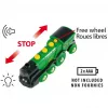 World Grüner Gustav Battery Locomotive, Toy Vehicle Green