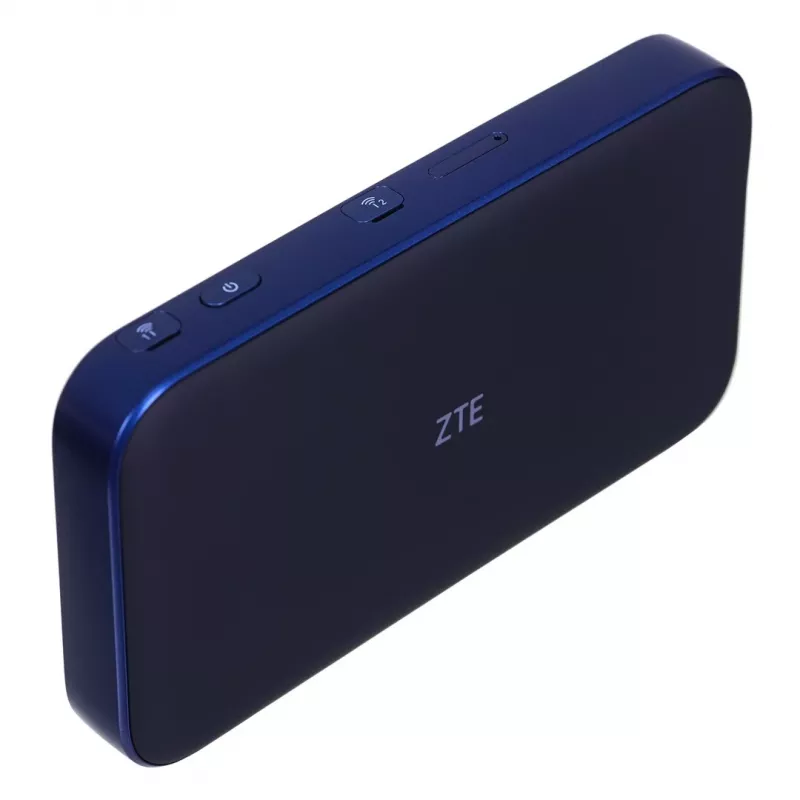 Cellular network router ZTE MU5001 — portable 5 GHz Wi‑Fi 6, 4500 mAh battery, SDX55, NanoSIM, 3.8 Gb/s download