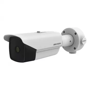 Hikvision DS-2TD2138-7/QY - thermal / Network Surveillance Camera - Bullet - Colour - 1280 x 720 (optical) / 384 x 288 (thermal) - fixed focal length - Audio - Composite - LAN 10