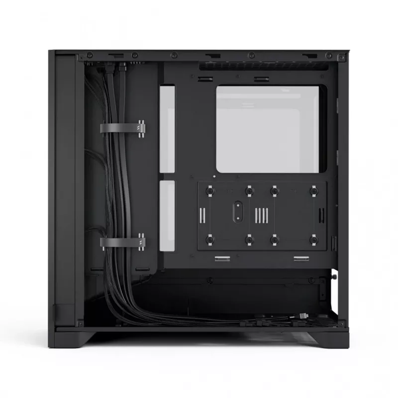 PC Case Fractal Design Pop 2 Air Black TG RGB Midi Tower — ATX/Micro‑ATX/Mini‑ITX, 3x120mm front, 1x120mm rear, 2.5 inch+3.5 inch bays