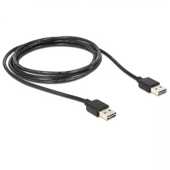 USB cable DeLOCK 85556 USB 2.0 2 m Black