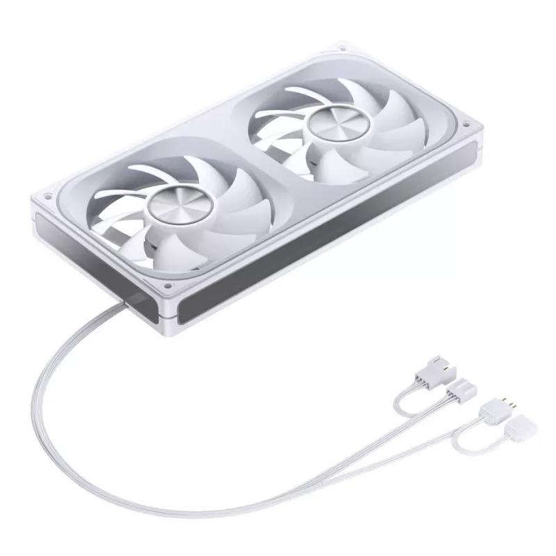 Jonsbo ZA-240 Fan, PWM, ARGB - 240mm, white