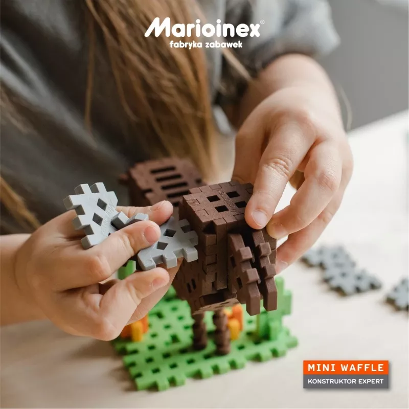 Marioinex Mini Waffle Building Blocks Constructor Expert, 501 pieces