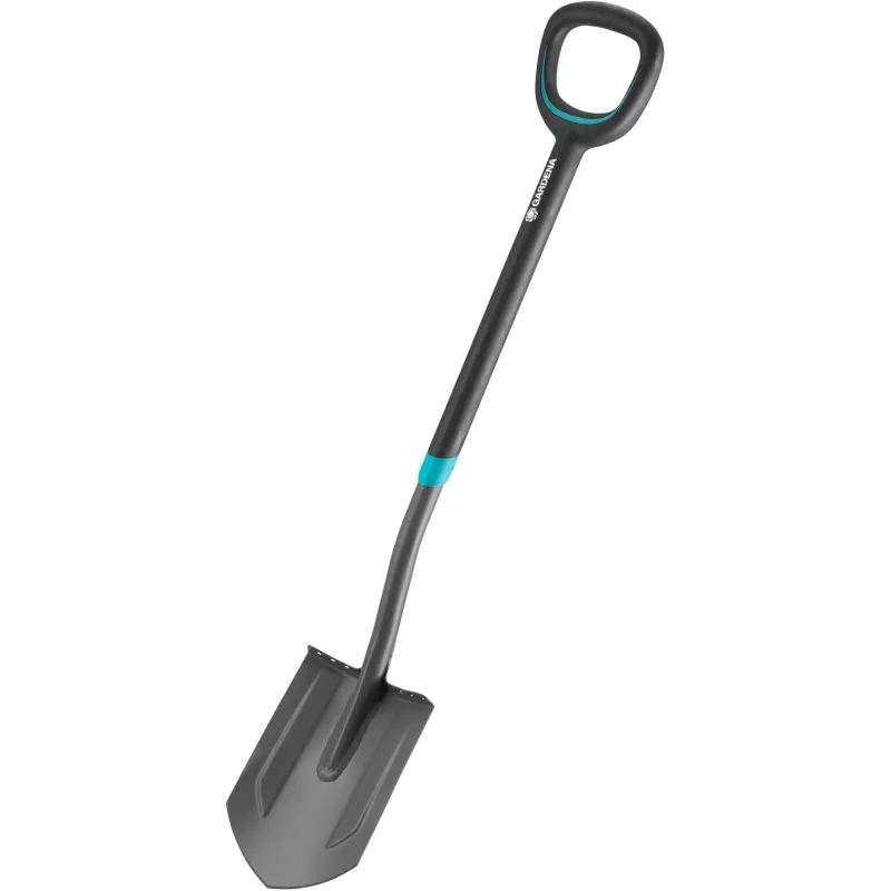Gardena 17012-20 - Drainage Scoop - Steel - Black - D-shaped - monochrome