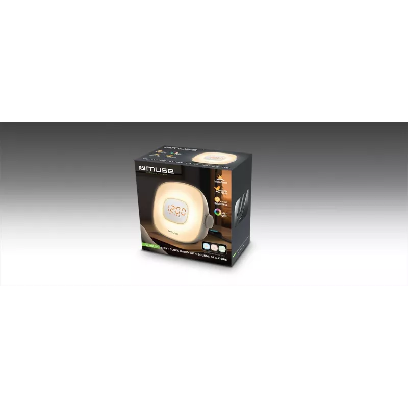 Personal Radio Muse ML-198 CR FM Tuner Auto Scan LED Display