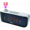 Eltra Clockradio Kasia (Kate) with projector, black