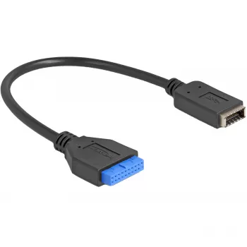 DeLOCK USB Cable Pin Header female to internal USB Type-E Key A 25 cm