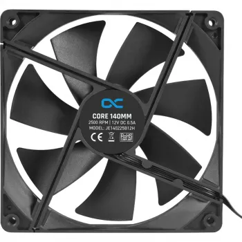 Alphacool Core 140mm PWM Case Fan 2500rpm Black