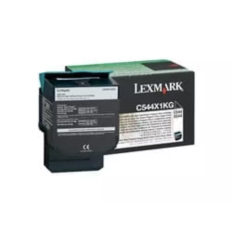 Lexmark C544X1KG - Ink black - for C544dn, C544dtn, C544dw, C544n, X544dn, X544dn RCS, X544dtn, X544dw, X544n