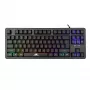 Wired Baracuda Krill Black Keyboard KRILL-B — compact layout, US layout