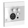 AUDAC WP225/W audio converter Steel, White