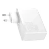 Travel Charger Baseus GaN2 Pro Quick 2x USB + 2x USB-C, 100W, EU (white)