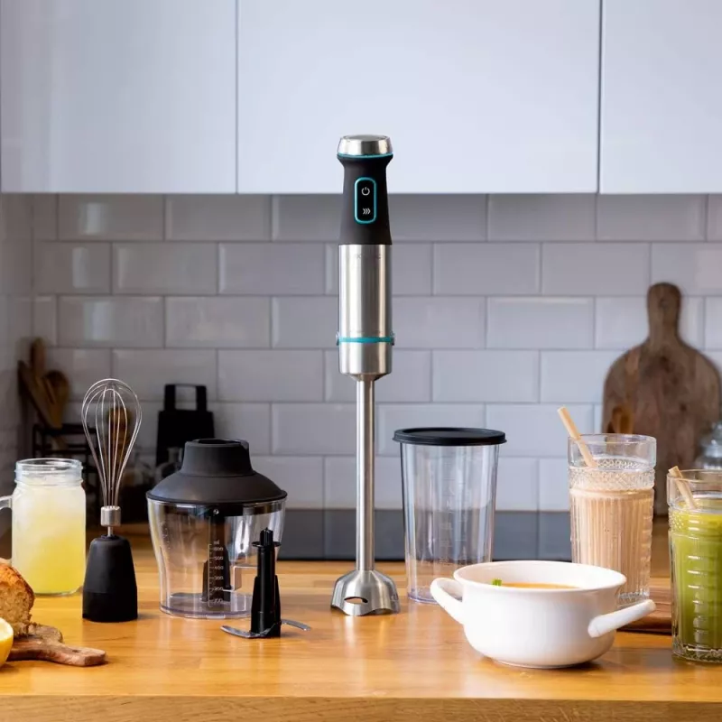 Cecotec | Hand Blender | Power TitanBlack 1200 XL | Hand Blender | 1200 W | Number of speeds Adjustable | Turbo mode | Stainless steel