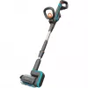 battery multi-cleaner AquaBrush Patio 18V P4A solo, hard-floor cleaner Grey/turquoise, without Battery and Charger, POWER FOR ALL ALLIANCE