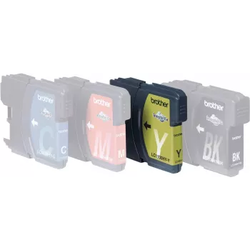 Brother LC1100HYY ink cartridge Original Yellow