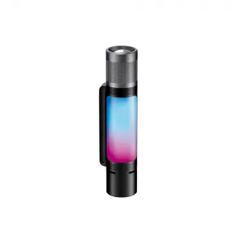 Flashlight Nextool NE20161A 12-in-1 rechargeable LED 900 lm, 10 W, USB-C, 2600 mAh, aluminium, 173 mm