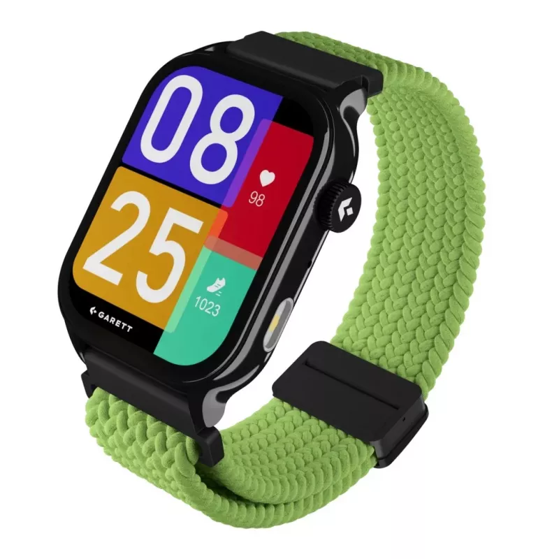 Smartwatch Garett Activity 3 black — basic fitness and notification features