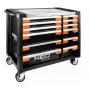 NEO TOOLS PRO Workshop Cabinet 12 Drawers 84-225 Heavy-Duty Steel Tool Storage