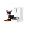 Automatic dual feeder/waterer PETKIT YUMSHARE P591 — ABS housing, white, universal for dogs and cats