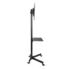 TV Table/trolley on wheels + handle 23-55 25 kg S-09
