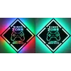 LED neon sign MANTA MASNL132RGB Style Neon Lights GAMER ZONE, RGB illuminated wall décor