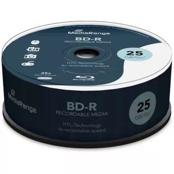 BD-R blank disc MediaRange MR514 25 GB 25 pc(s)