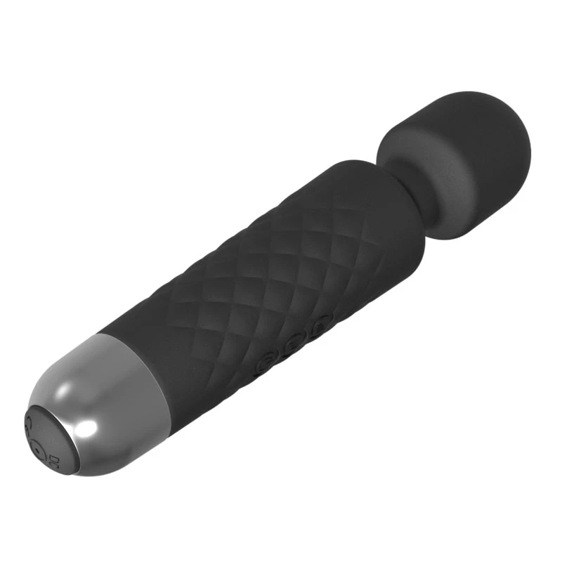 Clitoral Massager Erolab Wand-M Black — rechargeable, waterproof